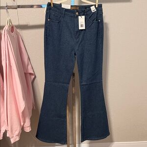 Judy Blue Dark Blue Sparkle Flare Jeans NWT 11/30
